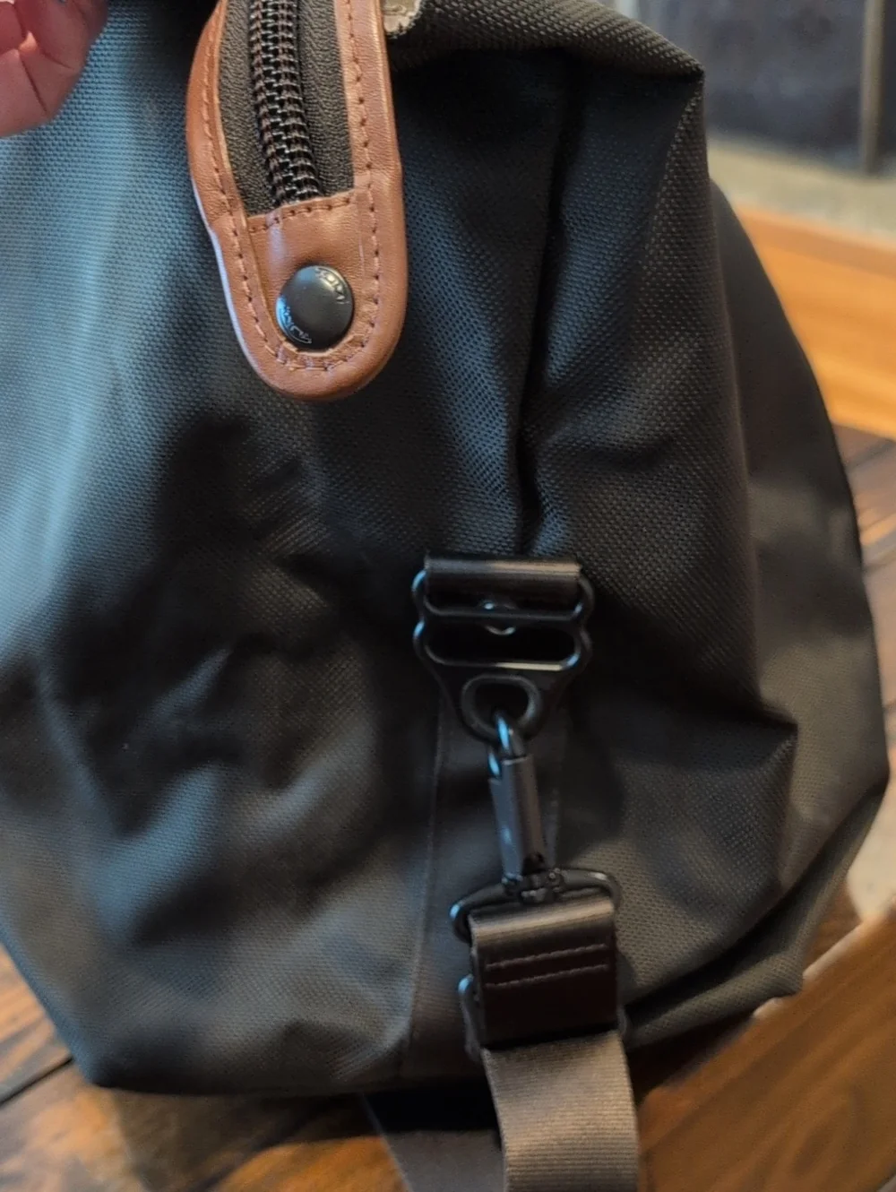 Tumi Alpha Soft Travel Satchel Duffle Nylon  Removable Shoulder Strap